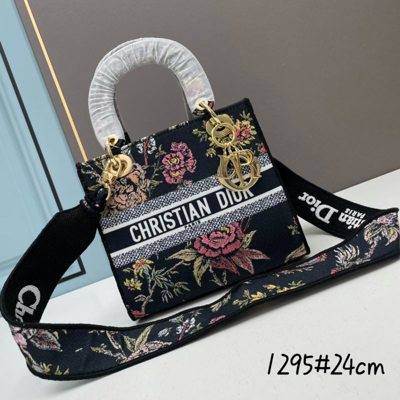 Dior Lady菱格1295 24x20x11cm ww4色