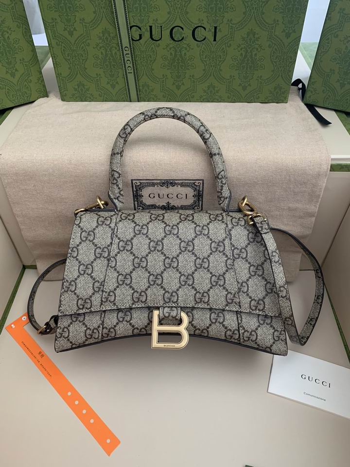 GG x Balenciaga 681697 22.5x14.5x10cm  ww
