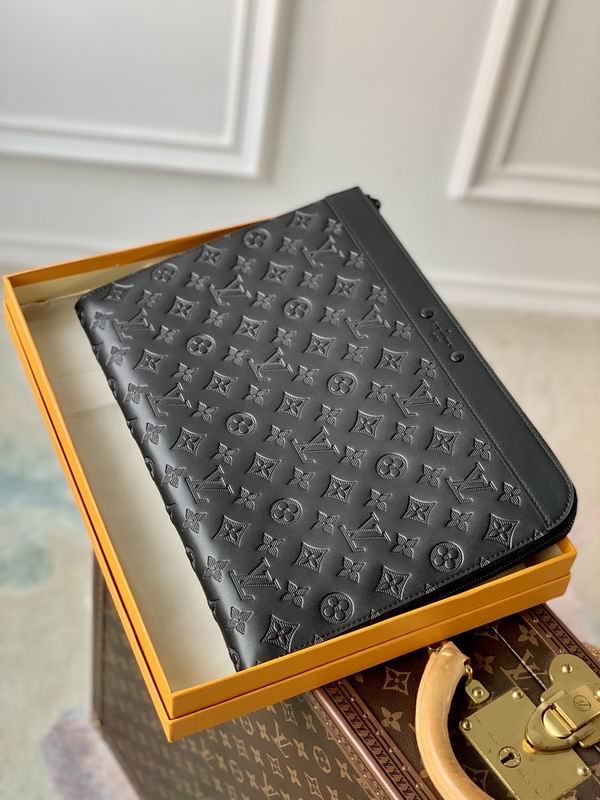 Pochette Jour M82080压花35x25x2.8cm gf