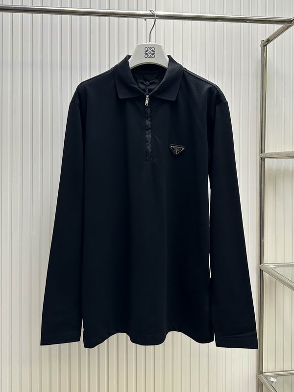 Prada 长袖翻领 0828