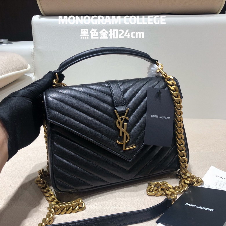 YSL college 392737 24x17x6.5cm 8D4