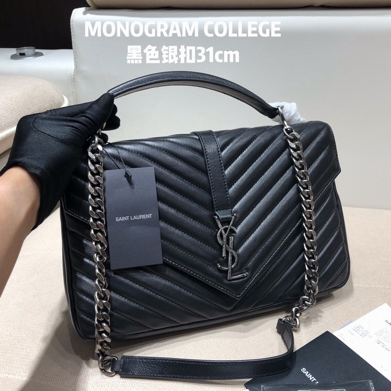 YSL college 392737 24x17x6.5cm 8D6
