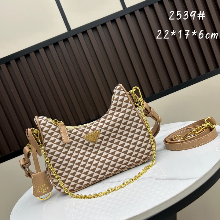 Prada hobo 2539 22x17x6cm jj1