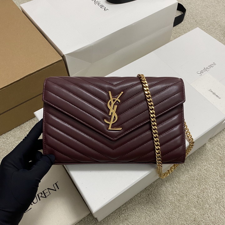 YSL 377828 22.5x14x4cm 8D17