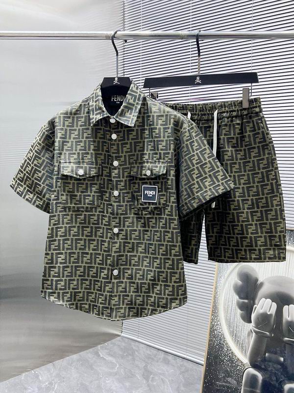 Fendi 短袖套装 0730