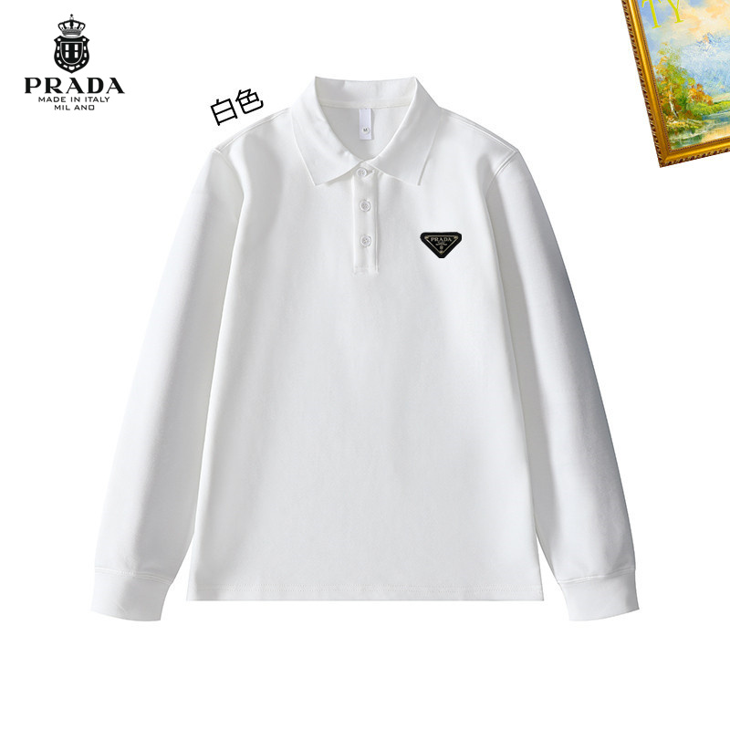 Prada 长袖翻领 0816