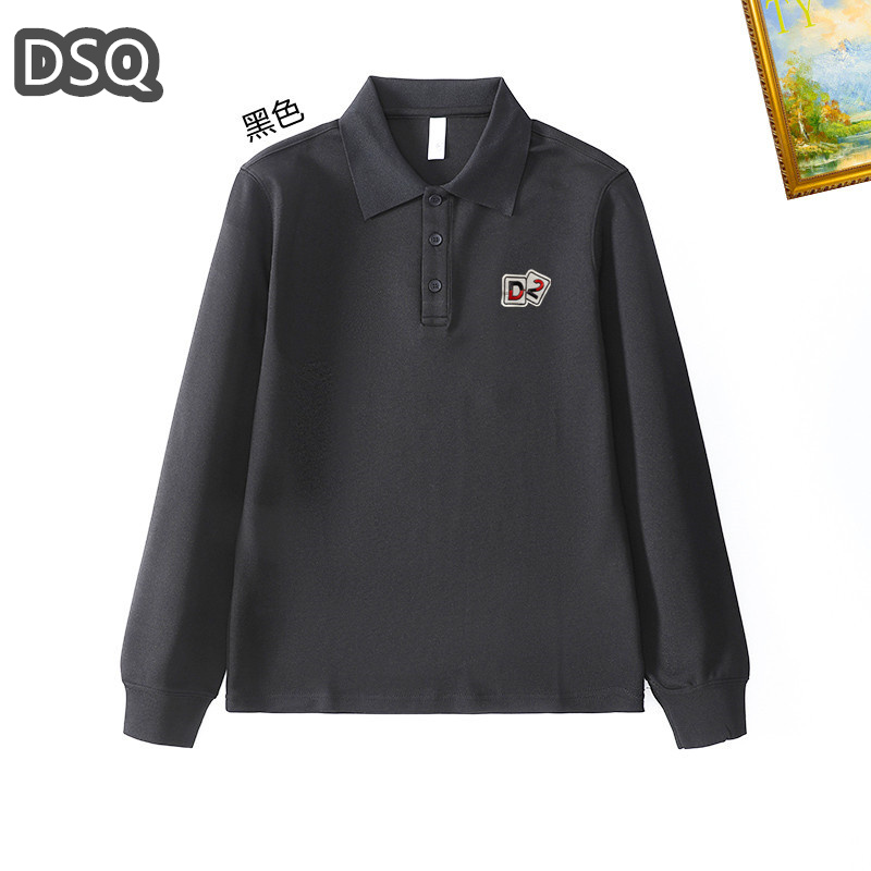 DSQ 长袖翻领 0808