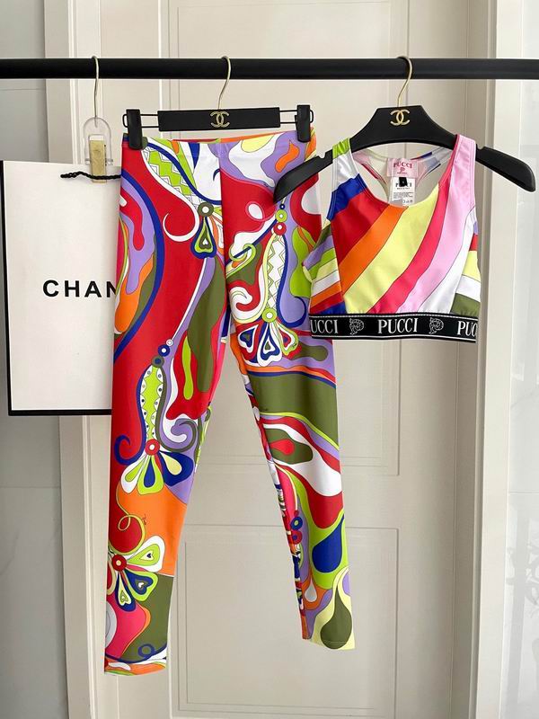 Pucci 瑜伽服 0904