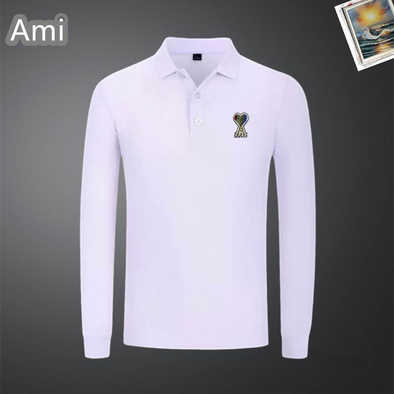 Ami 长袖翻领 0807