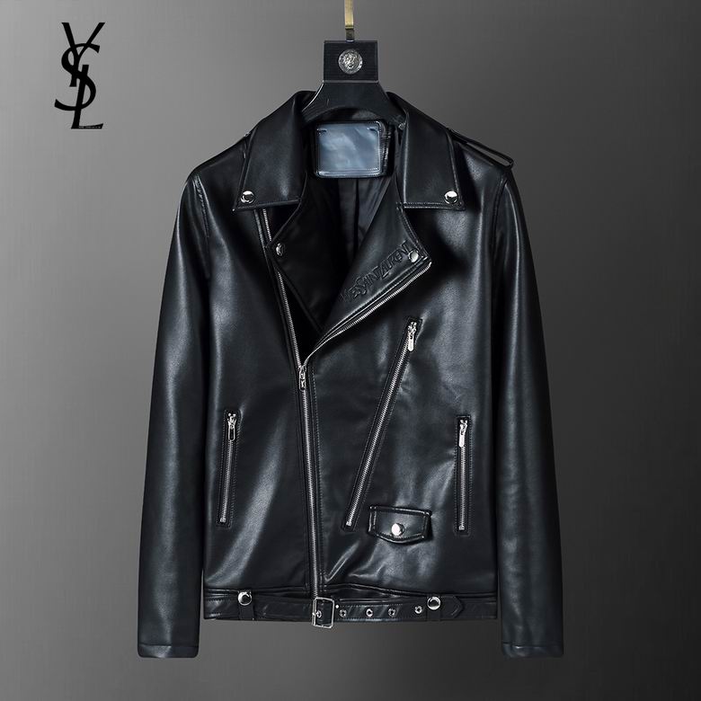 YSL Leather Jacket 0602