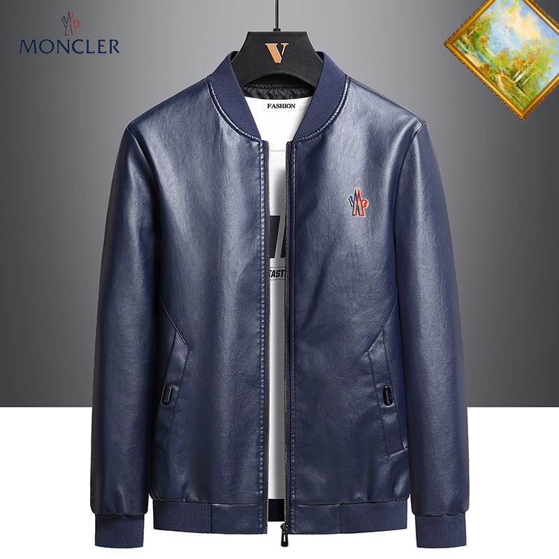 Moncler Leather Jacket 0602