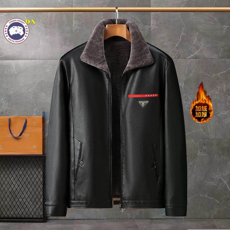 Canada Goose Leather Jacket 0602