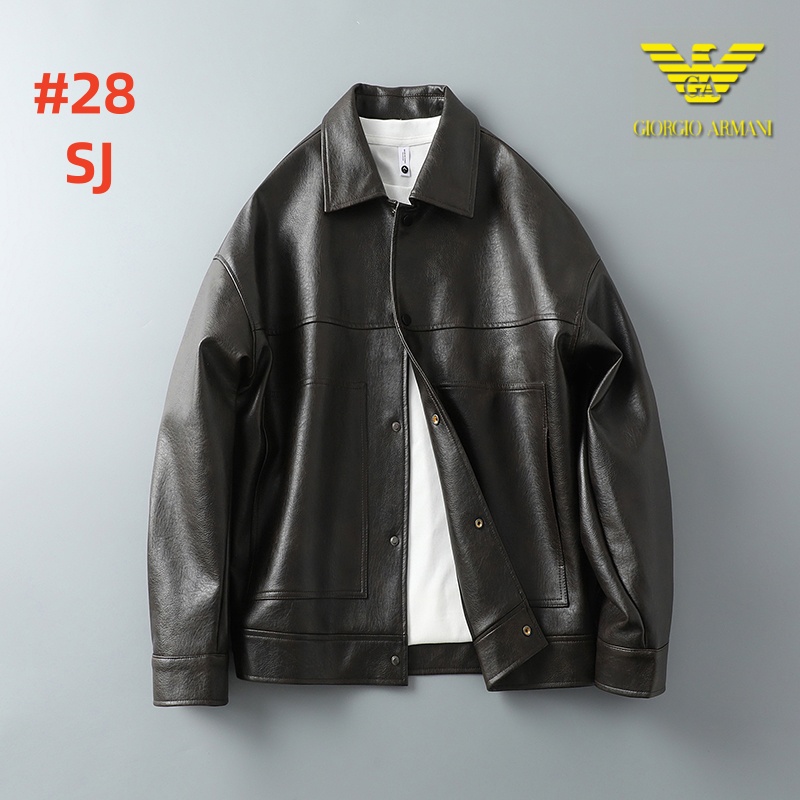 Armani Leather Jacket 0602