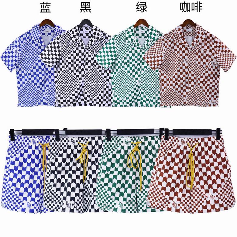Rhude 短袖套装 0709